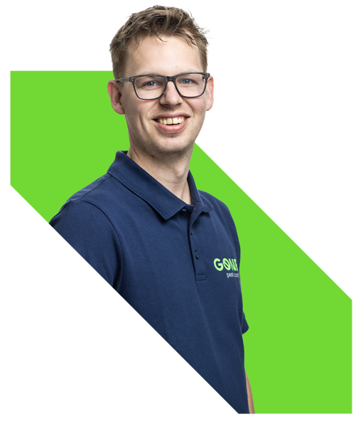 Bram Uitgeknipt Schuin Groen